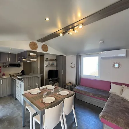 Le Refuge Du Bassin - Mobil-home 6 Personnes 40m2 Holiday park *
