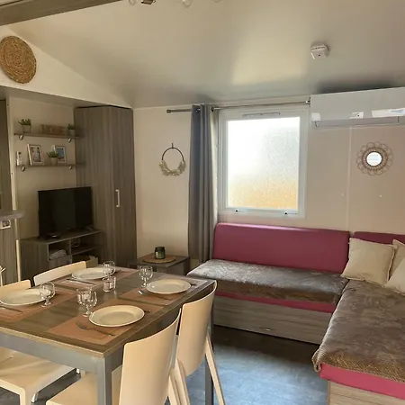 Prázdninový areál Le Refuge Du Bassin - Mobil-home 6 Personnes 40m2